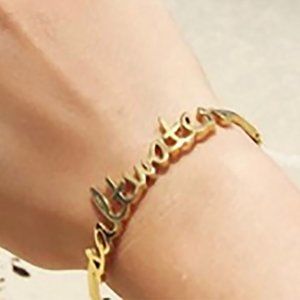 Wanderlust + Co Saltwater Bangle in Gold